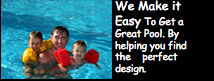 dad with kids in pool