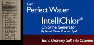 IntelliChlor Pentair chlorine generator