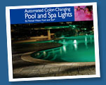 automated color-changing pool and spa lights